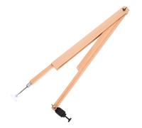 GETAJGHSD Wooden Teaching Compass Large Size Beech Wood Circle Maker Drawing Tool for Blackboard Geometry Drafting with Wood Linear Arc Suitable for Classroom and Art Design