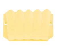 GETAJGHSD Yellow Plastic Rabbit Feeder Rack for Small Animals, Prevents Food Waste and Falling outside Cage, Suitable for Rabbit Feeding in Cage