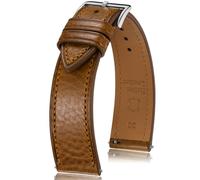Getalia Italian leather Watch Band Tuscany Natural Vegetable-Tanned Full Grain Genuine Leather,18mm 19mm 20mm 21mm 22mm Quick Release Replacement Watch Straps for Men and Women Thin and Soft, 20mm,