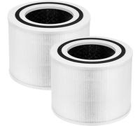 getalong 2 x Replacement Filters Compatible with Levoit Core 300/300S/P350, 300-RF HEPA Air Purifier, Pet Care, Odour Eliminator with ARC Formula & Fine Non-Woven Fabric