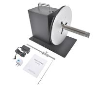 Getanye KR500U Automatic Label Rewinder, Max Label Diameter 7.28"/185mm Width 4.72"/120mm, 2 Way Rewinding, 1"-3" Core Size, Adjustable Speed Sync with Printer