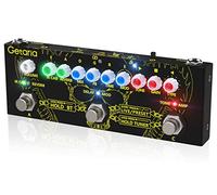Getaria Guitar Effects Pedal with Portable Multi-Effects Processor with IR Charger, Editing, Storage, Bluetooth, Recording, Tuner, Headphone/Amplifier 3.5mm, Built-in Battery
