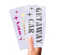 Getaway Car Sticker Decal - Vinyl Bumper or Window Sticker, The Getaway Quote, Aesthetic Accessory for Her