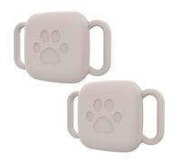 GETBSTOOP 2 Pack Silicone Case for Tile Mate 2022 2024 Silicone Sleeve Case Anti-Scratch Protective Cover Sleeve Sturdy Secure Tag Holder for Pet Dog Cat Collar