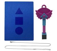 GETBSTOOP 2026New Korean Traditional Game - Hide and Seek Keyhole Pendant, Korean Folk Traditional Game Necklace Squid Necklaces SG3 Keychain, Pendant Gifts for Season 3 Squid TV Fans