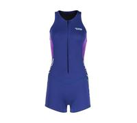 GETBSTOOP 2MM Neoprene Women with Front Zip Sleeveless Wetsuits Sun Protective Diving Shorty Suit for Swimming Diving Snorkeling Kayaking Surfing