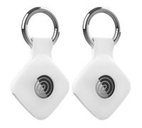 GETBSTOOP 2PCS Silicone Case for Tile Mate 2022 2024 Tracker Soft Flexible Scratch Cover W/Keychain Smart Tracer Cover Silicone Sleeve Case