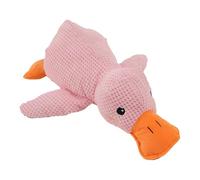 GETBSTOOP Calming Duck Dog Toy, Mellow Puppy Calming Ducks Pillow Toys, Interactive Chew Anti-Stress Squeaky Duck, Comfortable Soft Quacking Ducks Toys for Large Medium Dogs