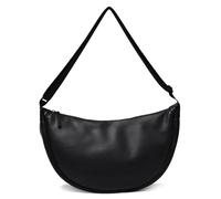 [GETBSTOOP] Crossbody Bag Women's Men's Crescent Shoulder Bag Dumpling Bag Pu Leather Tote Handbag Half Moon Bag Women Satchel Clutch, Black