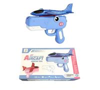 GETBSTOOP Cute Dinosaur Airplane Laun-cher Toy, Foam Glider Airplanes Launching Toys, Foam Outdoor Flying Cata-pult Toy, Long Flight Distance Airplane Toys for Boys Age 3-12 Years Old Birthday Gifts