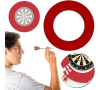 GETBSTOOP Darter Board Surround Ring, Darter Surround Ring Red, Indoor and Outdoor Darter Board Surround, Durable Eva Dartboard Surround Wall Protector