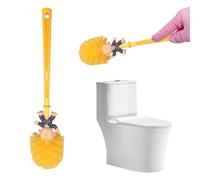 GETBSTOOP Donald Trump Toilet Brush with Holder, Funny Bathroom Toilet Cleaning Brush, Gag Gifts for Men&Women, Prank Toilet Accessory for Political Humor Lovers