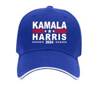 GETBSTOOP Kamla Harris Hat Kamala Harris 2024 for President Campaign Hats for Womens Baseball Caps Stylish Washed Dad Hats Adjustable Blue