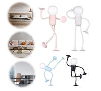 GETBSTOOP Poseable Funny Sport-SMAN Night Light for Kid, 2024 New Changeable Shape DIY Night Lights Little People Poseable Night Lights for Bedroom Bathroom Christmas Decorations