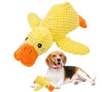 GETBSTOOP Quack Quack Duck Dog Toy Squeaky Interactive Dog Toys The Mellow Dog Calming Duck Stuffed Duck Toys Calming Duck Dog Toy Pillow Toy Dog Stuffed Animals Chew Toy for Dogs