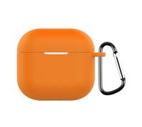 GETBSTOOP Silicone Earphone Case Cover for Airpods 4 (2024) Protective Case with Carabiner Protective Case Skin for (A-pple) Airpods 4 (2024) Case Cover