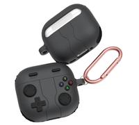 GETBSTOOP Silicone Protective Case for AirPods 4 2024 Games Console Cover with Keychain 3D Protective Sleeve for AirPods 4 2024
