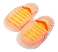 GETBSTOOP Unisex Warm Heated Slippers with 3 Heating Levels Foot Warmer Shoes Rechargeable Electric Thermal Slippers for Cold Winter