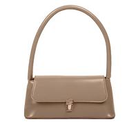 GETBSTOOP Women Shoulder Bag Trendy Vintage Portable Casual PU Leather Solid Color Simple Handle Designer Handbags