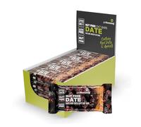 Getbuzzing Nut Free Oat Flapjack Healthy Snack & Energy Bars - Running,Gym, Cycling - Breakfast Snack - Made in The UK - Date and Seed Pack of 20 x 62g Bars