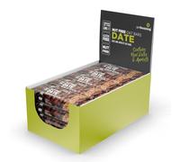 Getbuzzing Nut Free Oat Flapjack - Healthy Snack & Energy Bars - Running, Gym, Cycling - Made in The UK - Date Pack of