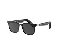 GetD AI Smart Bluetooth Sunglasses for Men & Women, Detachable Temple Polarized Sunglasses, Open-Ear Audio Glasses for Listen Music and Calls with Speakers, Voice Control, IPX4 Waterproof, Square