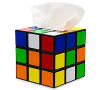 getDigital 8372 Magic Cube Tissue Box Cover with Magnetic Lock - Multicolored 14 x 14 x 14 cm