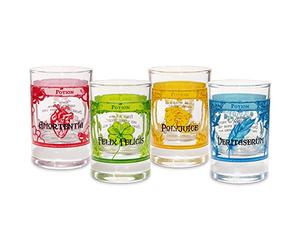 getDigital Magic Potion Shot Glasses Set - 4 Magic Glass Tumblers for Spirits & Liqueurs - 4 ach, Dishwasher Safe