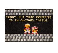 getDigital Your Princess is in Another Castle Funny Welcome Doormat for Gamers, Nerds and Geeks - 60 x 40 cm, 100% Natural Coco Coir Fibres