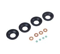 Getdoublerich 12Pc Fuel Injector Seal Washer O-Ring Set 6C1Q-6K780-AB for Ford for transit 2.2 2.4 3.2, Land for rover Defender, for fiat for ducato 2006+