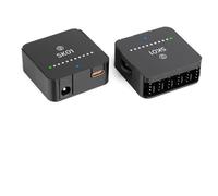 Getdoublerich 12V for pwm Fan Controller Hub with Type-C or DC Power, 6-Port 4-Pin Splitter, Manual Speed Knob 0-100%, LED Indicators, for Gaming PC Workstation Cooling