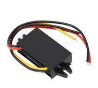 Getdoublerich 12V to 5V DC-DC Voltage Converter, 3A 15W Car Power Supply Adapter for Motorcycle, ABS Housing, Direct Plug-in Installation