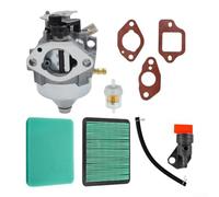 Getdoublerich 16100-Z9L-811 Carburetor Kit For Honda GCV170LA, GCV170LA A1A, GCV170LA G5B, GCV170LA G5BR, HRN216, HRX217, HRX217K6 - Includes Gasket & Air Filter