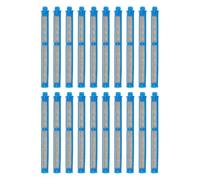 Getdoublerich 20PCS Airless Paint Sprayer Filter 11x110mm, Stainless Steel Mesh Screen 60/100/150 Mesh for Most Spray Guns, Power Tool Accessories