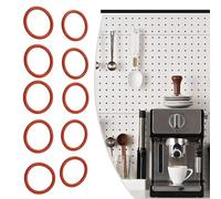 Getdoublerich 32x4mm Silicone O-Rings for Saeco, Gaggia, Krups, for bosch Coffee Machine Brewing Group, Steam & Water Tank Repair, Heat Resistant VMQ Seals