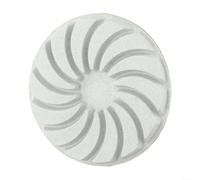 Getdoublerich 4 Inch Concrete Polishing Pad 3 Step Wet Dry Process for Polishing Granite and Marble (Grit 1)