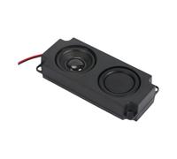 Getdoublerich 4 Ohm 5W Multimedia Speaker, 88dB High Sensitivity Full Range Audio Unit, 400Hz-20kHz Non-Paper Diaphragm for DIY Projects, Black