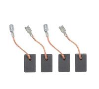 Getdoublerich 4 Pack Carbon Brushes for Bosch GWS14-150 GWS10-125CE GEB1000 CG8 GG8 Angle Grinders, 17x10x5mm Replacement Parts with Cut-off