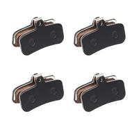 Getdoublerich 4 Pairs Disc Brake Pads for SRAM XO/E7/E9/Trail/Guide, Resin Semi-Metal Brake Pads, Quiet Low Heat Mountain Bike Braking
