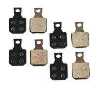 Getdoublerich 4 Pairs Resin Disc Brake Pads for Magura MT5 MT7, Lightweight Quiet Brake Pads, 29.5x19x3.6mm, Black