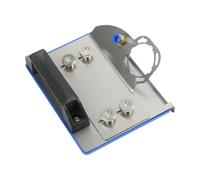 Getdoublerich 45 Degree Angle Grinder Chamfer Tool for Tile Cutting, Stainless Steel for edge Finishing Jig for Marble Slate up to 0.59 Inch