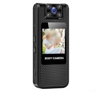 Getdoublerich 4K WIFI Pocket Action Camera, With 180° Rotating Lens & 7-Hour Battery Life Back Clip Body Camera, Portable Recorder