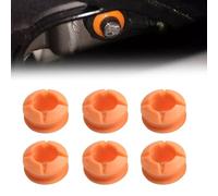 Getdoublerich 6Pcs Shift Cable Bushing for Nissan for armada for frontier for pathfinder for XTERRA, Shifter Linkage End Grommet Replaces 134193 349351LA0A