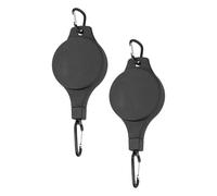 Getdoublerich Adjustable Hanging Basket Hooks 2 Pack, for versatile Plant Hangers for Indoor Outdoor, Extendable Brackets with Pulleys