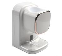 Getdoublerich Automatic Electric Toothpaste Dispenser, Toothpaste Dispenser Wall Mounted for Bathroom Automatic Toothpaste Squeezer for Kids and Adult (White)