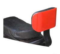 Getdoublerich Bicycle Rear Passenger Backrest Pad U Shaped Soft Sponge Cushion for Electric Bikes Red(Red)