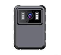 Getdoublerich Body Worn Camera, 1080P Portable Action Camera, High Definition & 1080P Resolution, Night Visions Long Battery Life For Security, GPS Logging