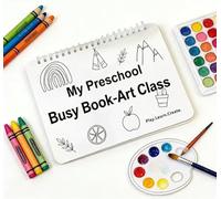Getdoublerich Busy Book for Toddlers Ages 1-3, Educational Preschool Activity Book with 30 Themes, Interactive Learning Toy for Alphabet Numbers Shapes Colors