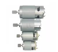 Getdoublerich Children Electric Car Motor for RS550 RS390 RS380 RS555, 6V 12V 24V High Speed DC Replacement with 10/12 Tooth Gear