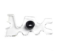 Getdoublerich Clear Acrylic Billiard Cue Rest Bridge Holder, Hits the Perfect Shot Every Time